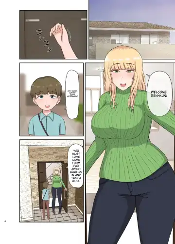 [Saitou Renji] Kinpatsu Oba-san no Suiminkan | Blonde Aunt's Sleep Rape Fhentai - Page 3