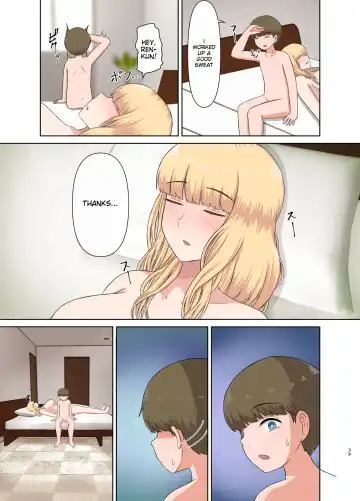 [Saitou Renji] Kinpatsu Oba-san no Suiminkan | Blonde Aunt's Sleep Rape Fhentai - Page 38