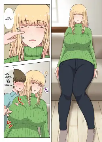 [Saitou Renji] Kinpatsu Oba-san no Suiminkan | Blonde Aunt's Sleep Rape Fhentai - Page 8