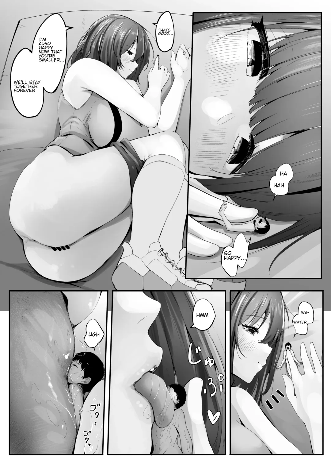 [Marushamo] Chiisaku sareta Natsuyasumi | Shrunken Summer Vacation Part 3 Fhentai.net - Page 4