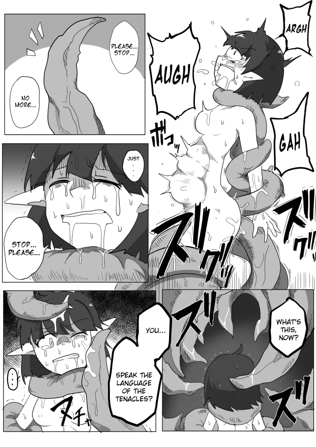 Watashi to Shokushu no 1-nichi Sensou Fhentai - Page 12