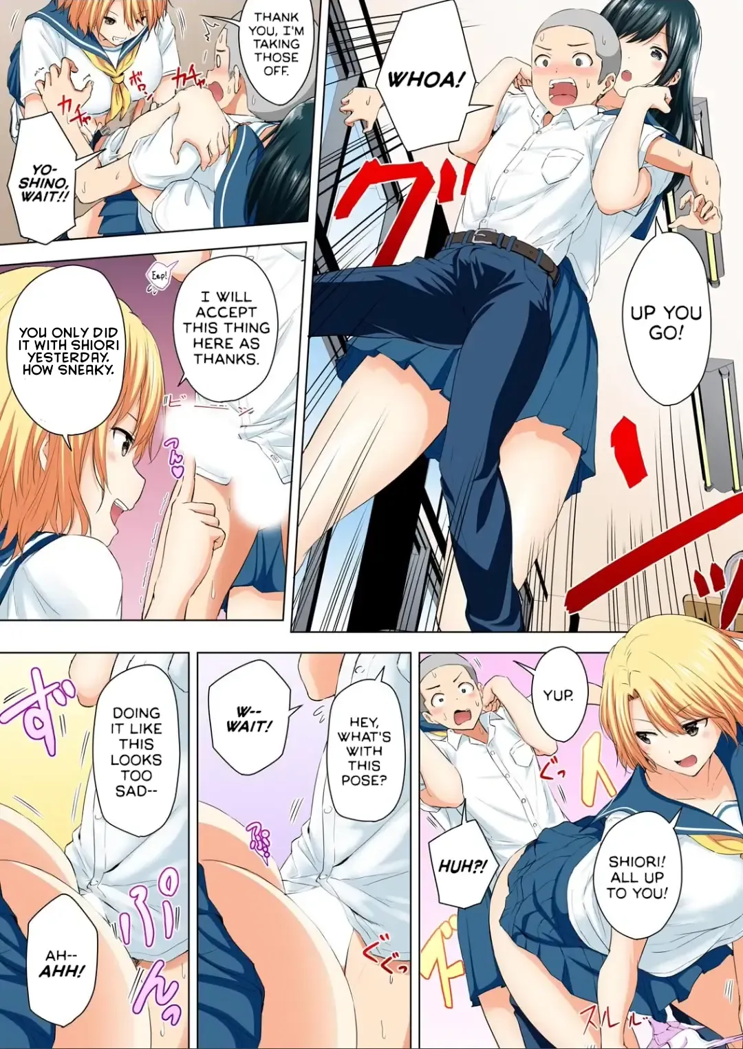 [Hachimitsu] Shinchousa 40cm, Kyou mo Omocha ni Saretemasu ~ Dekkai JK no Iinari SEX 1-2 | With a Height Difference of 40cm, I'm Being Toyed with Again Today ~ Sex Yes-Man of Huge High Shool Girls Fhentai - Page 16