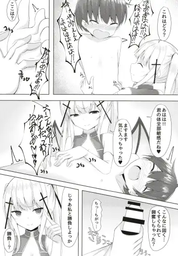[Doyachii] Satin-chan no Tekoki Kairaku - Satin glove hand job Fhentai - Page 11