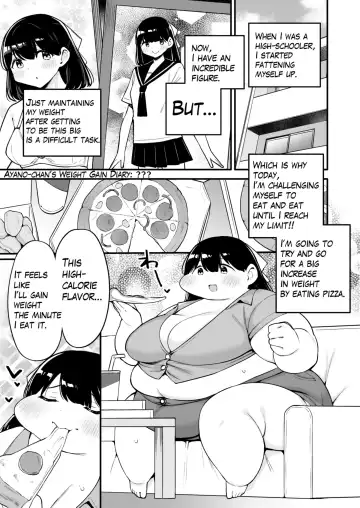 Read [Fusa] Ayano's Weight Gain Diary: Dream! - Fhentai.net