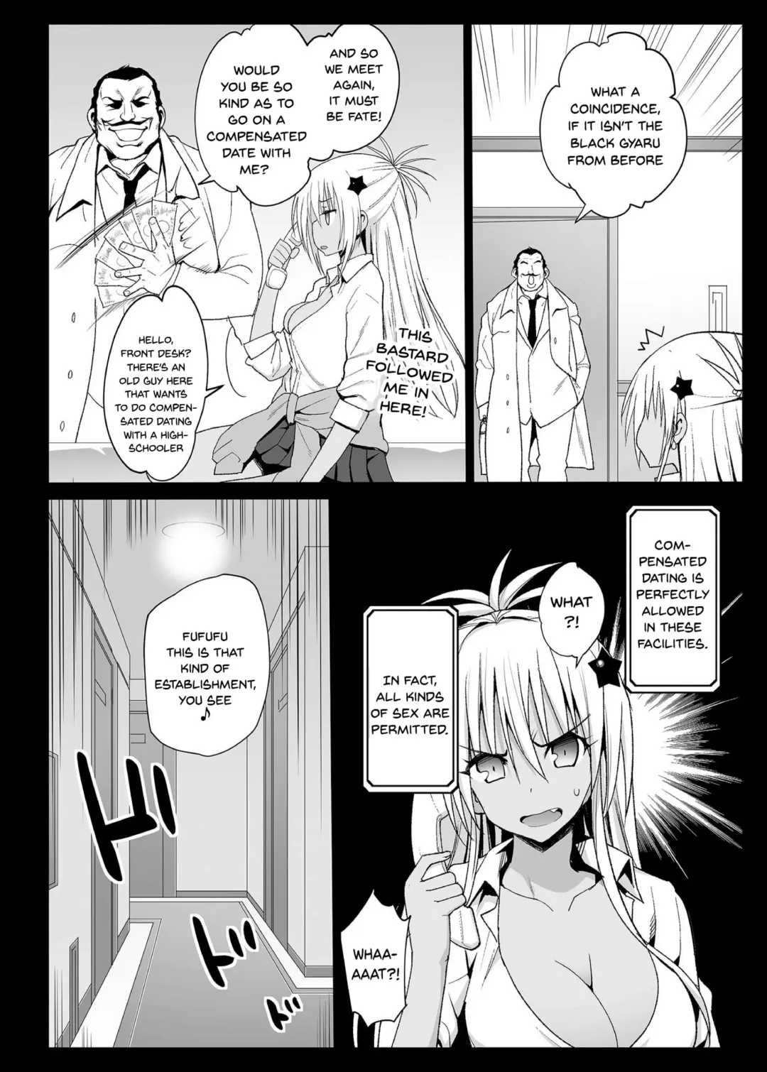 [Ma-kurou] Kyousei Enkou ~Kuro Gal JK o Kane de Dakitai~ (decensored) Fhentai - Page 5