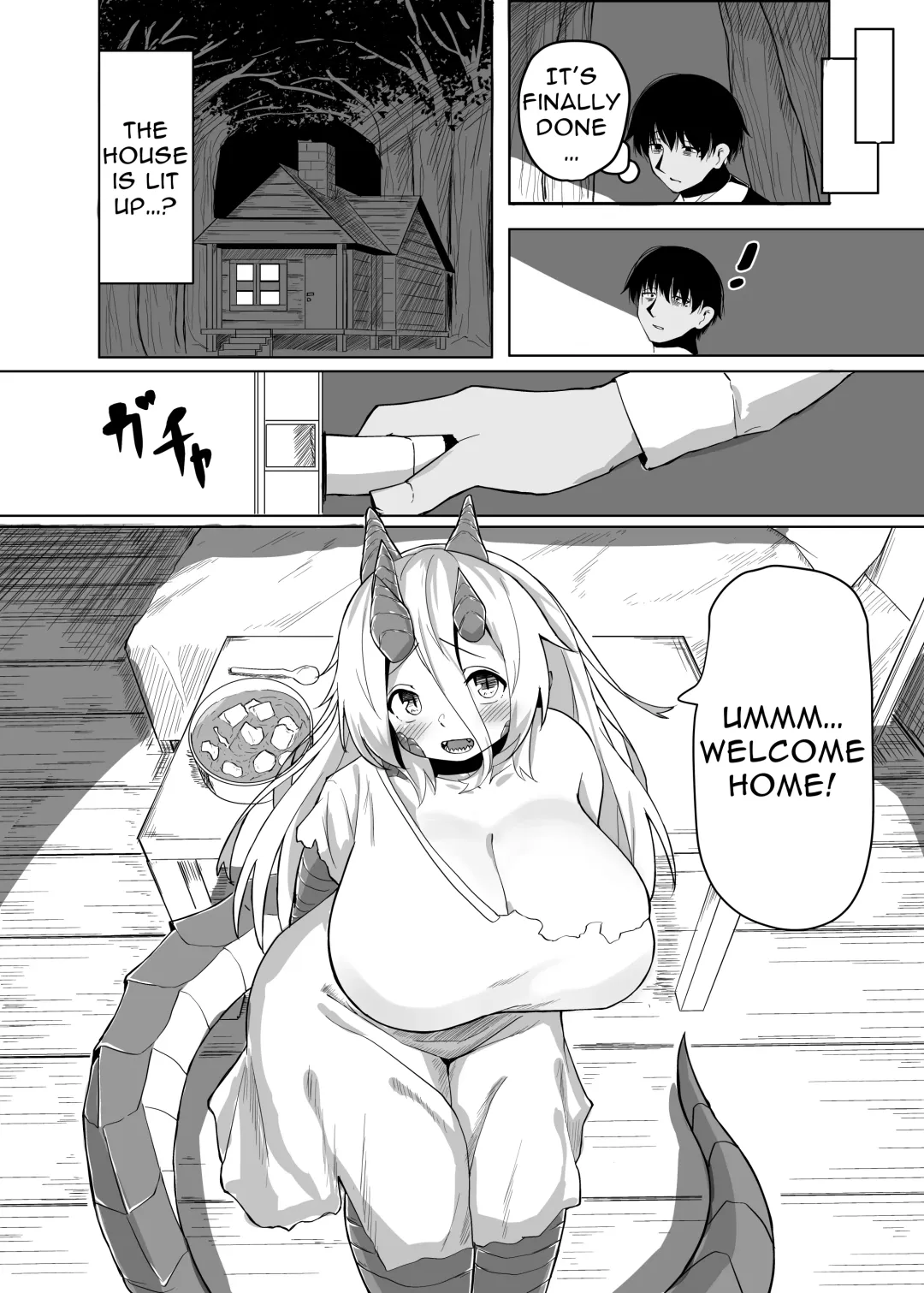 [Kyabetsuka] The Pure Love Pleasure of a Persecuted Dragon Girl and an Assassin at His Limit Fhentai - Page 17