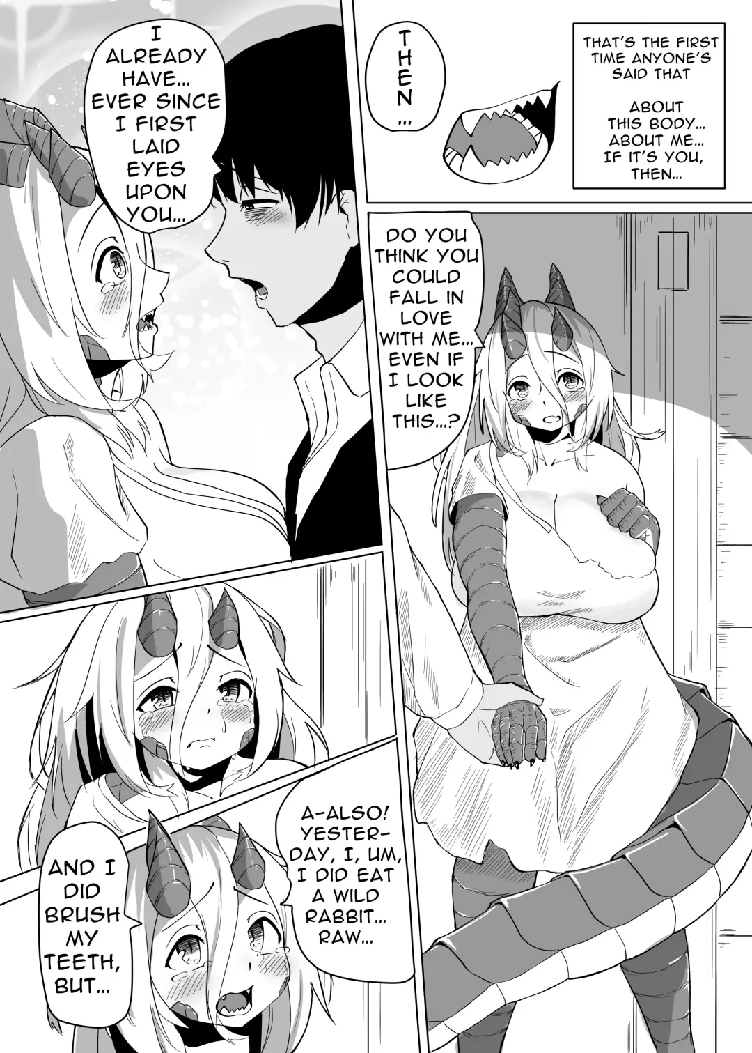 [Kyabetsuka] The Pure Love Pleasure of a Persecuted Dragon Girl and an Assassin at His Limit Fhentai.net - Page 24