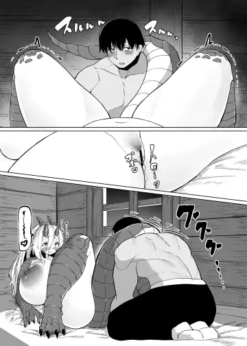 [Kyabetsuka] The Pure Love Pleasure of a Persecuted Dragon Girl and an Assassin at His Limit Fhentai - Page 37