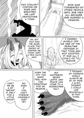 [Kyabetsuka] The Pure Love Pleasure of a Persecuted Dragon Girl and an Assassin at His Limit Fhentai - Page 45