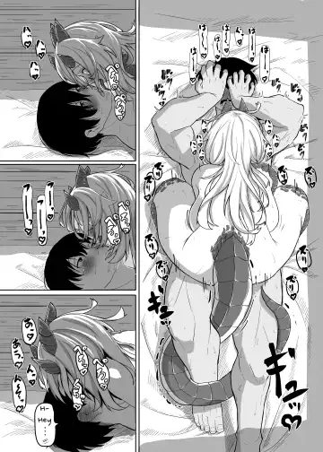 [Kyabetsuka] The Pure Love Pleasure of a Persecuted Dragon Girl and an Assassin at His Limit Fhentai - Page 64