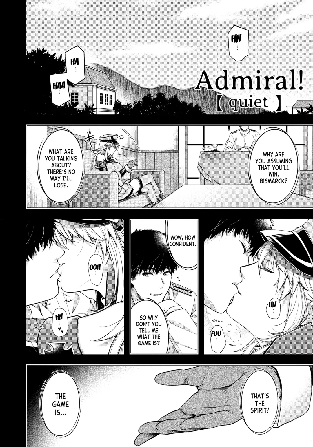 [Hiyoshi Hana] Admiral! quiet Fhentai - Page 4