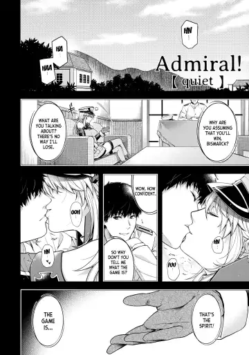 [Hiyoshi Hana] Admiral! quiet Fhentai - Page 4