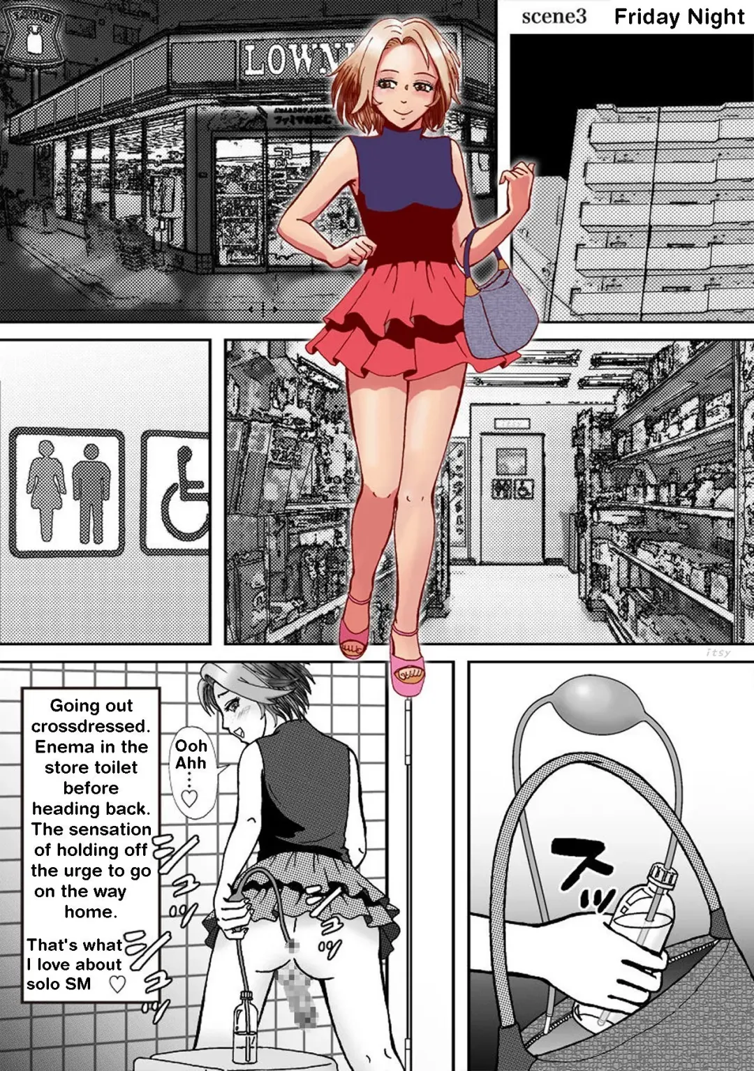 Ninki Josouko Blogger ga Rachirarete Shoufu Nisareta Ken | The abduction and revelation of a crossdress blogger Fhentai.net - Page 17