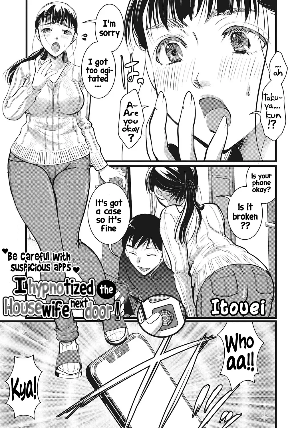 [Itou Ei] Rinjin Zuma wa Saiminchuu! | I hypnotized the housewife next door! Fhentai - Page 3