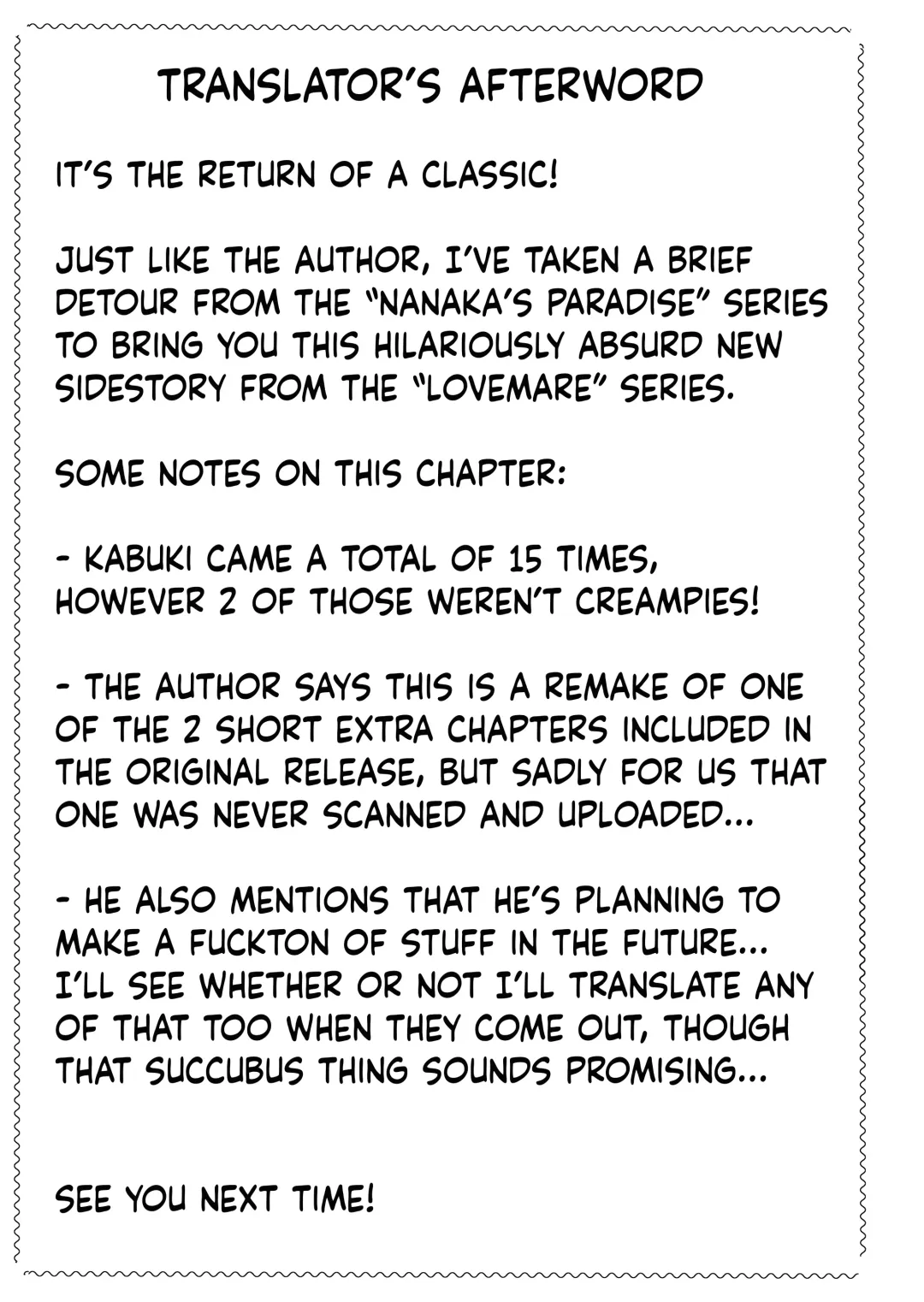 [Akatsuki Myuuto] Lovemare Sidestory 1: Accidental Creampies!! ~ A World of Lucky Sex ~ Fhentai - Page 49