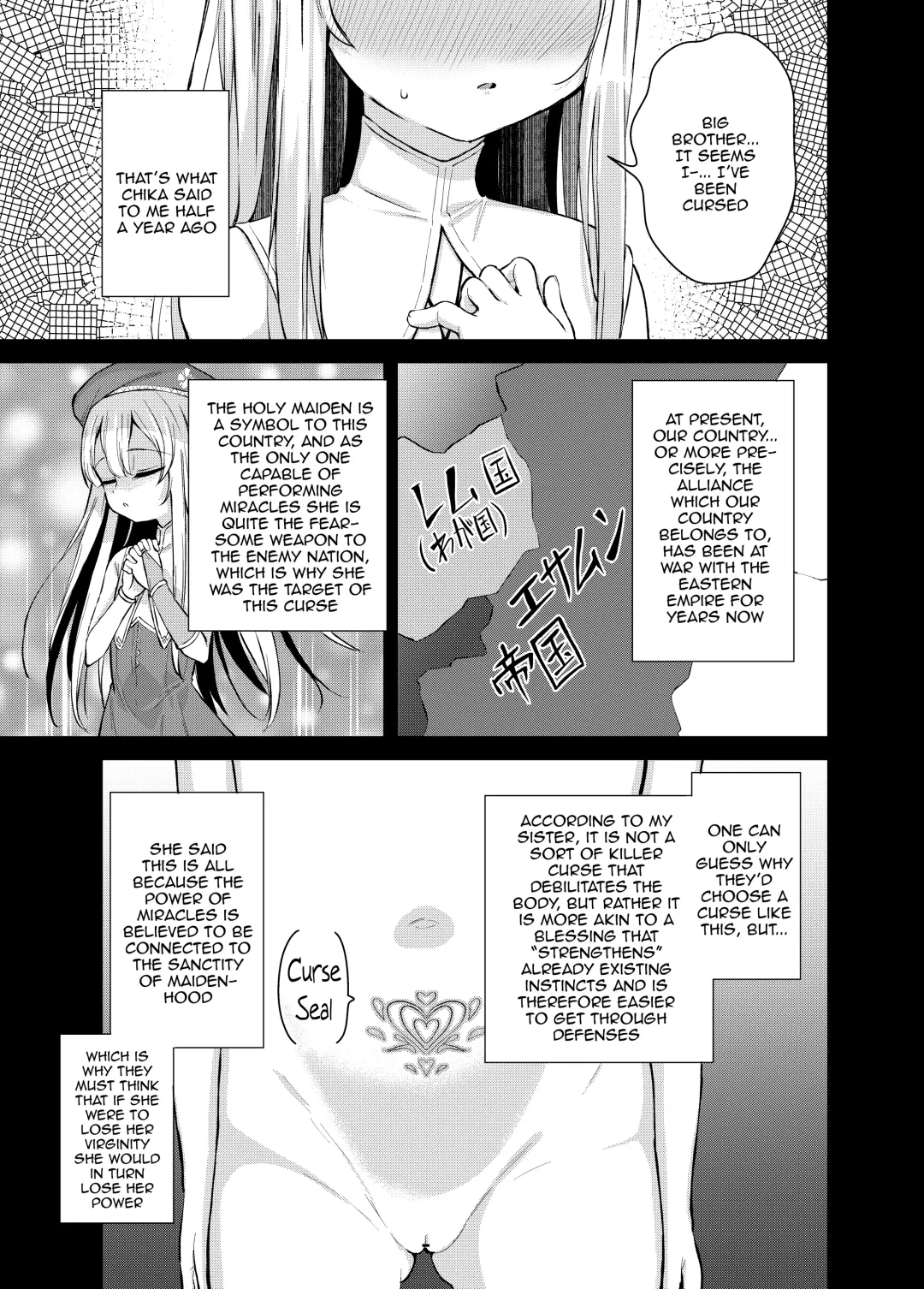 [Pizanuko] Sei to Sei-na Imouto to. | My Sacred and Sexual Sister Fhentai - Page 5