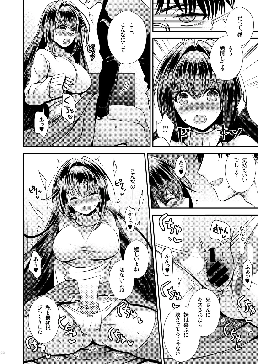 [Matsuzono] Seiyoku Shori ni Tsukatteita Imouto to  Irekawatta Ani Fhentai - Page 28