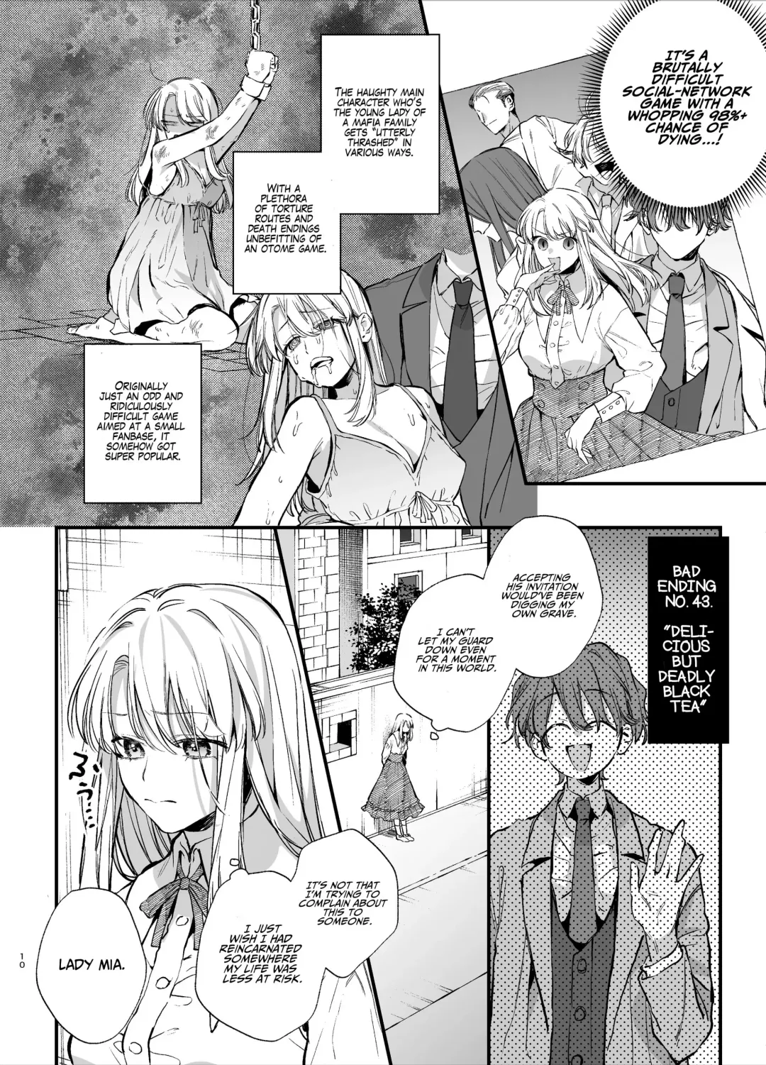 [Umekoppe] Shini gē ni Tensei Shita Mafia jō wa Henai Supai ni te Kagome ni Sareru | The Spy Who Ravished Me ~Reborn As a Mafia Princess in a Deadly Game~ Fhentai - Page 10
