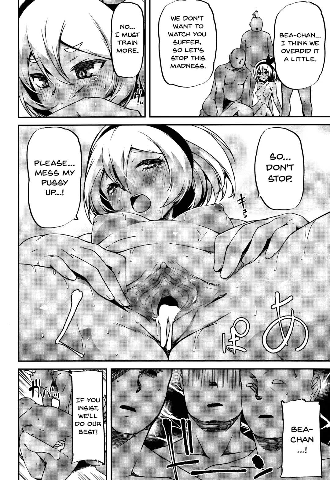 [Yu] Saitou-ryuu Tokkun-jutsu | Bea's Special Training Technique (decensored) Fhentai - Page 17