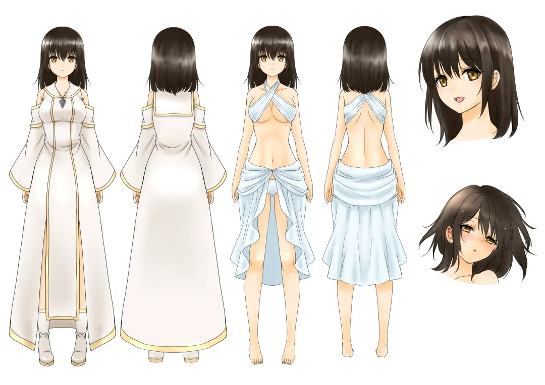 [Kamunika] Nani mo Shiranai  Kurokami  Seijo ga Akutoku  Shikyou  ni Manjo o Yogosareru Hanashi Fhentai - Page 34