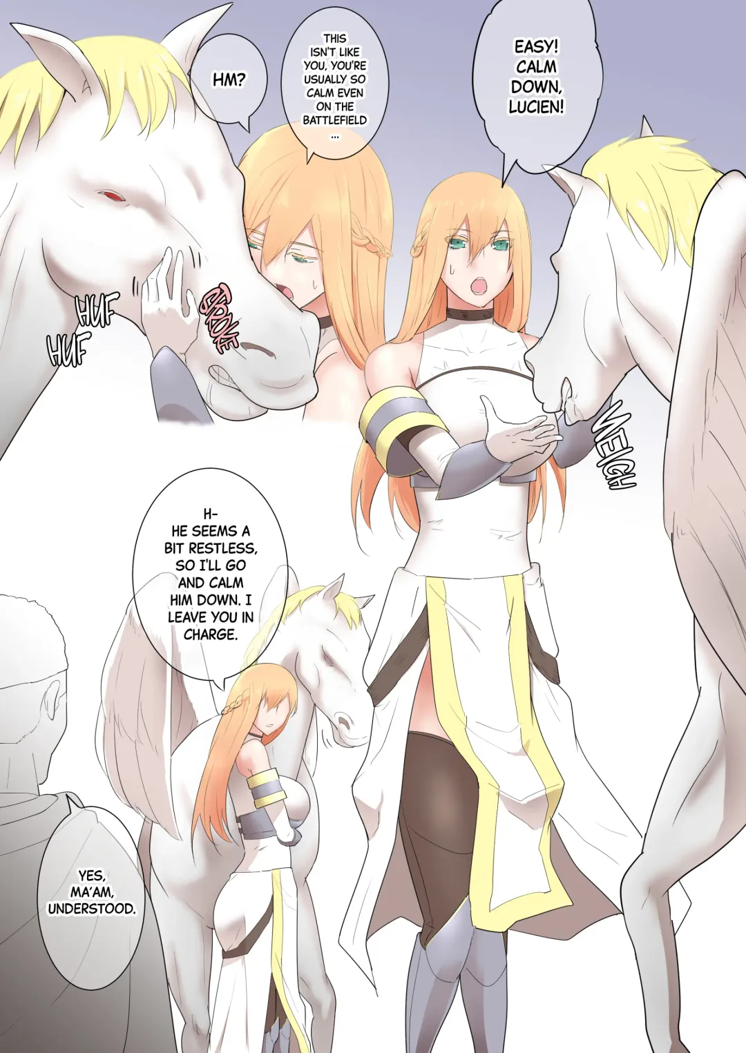 [Freya] Onna Kishi no Himitsu | A Lady Knight's Secret Fhentai - Page 6