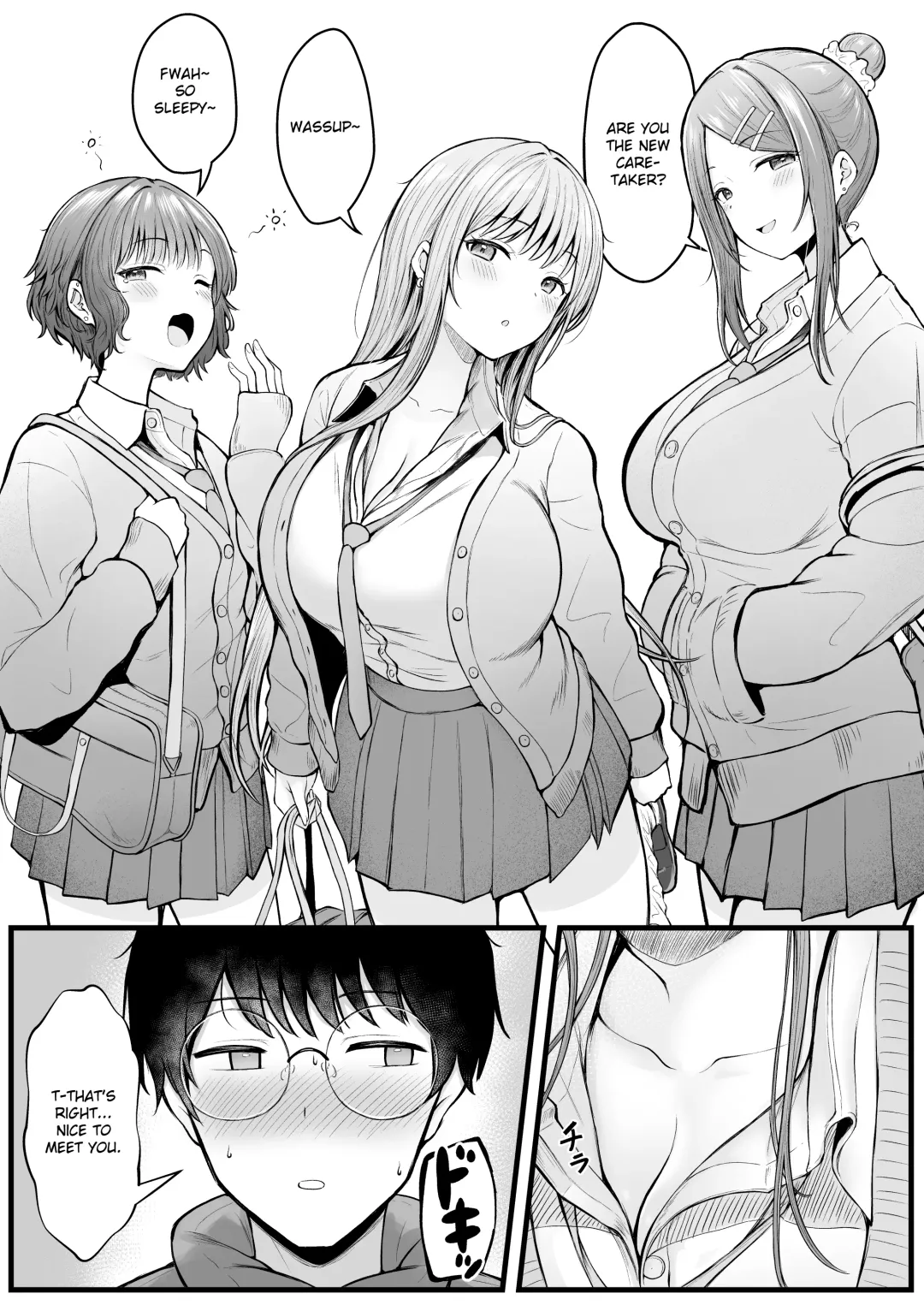 [Cielo] Joshiryou Kanrinin no Boku wa Gal Ryousei ni Furimawasarete masu Fhentai - Page 4