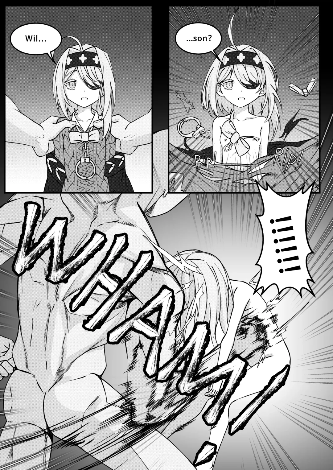 [Noconchan] Please stop. Wilson Fhentai - Page 7