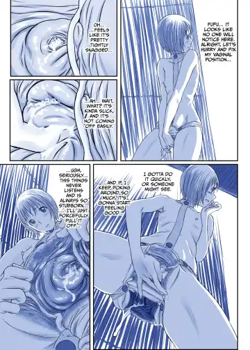 [Tsuru] Issho ni Kaisuiyoku ni Itta Ko wa Chou Daitan na Mizugi Sugata de Onnanoko no Nakami ga Marumie Joutai desu Fhentai - Page 17
