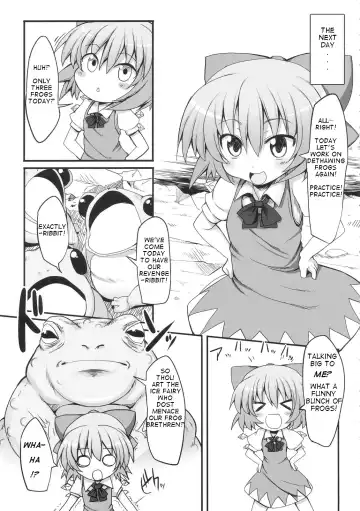 [Suga Hideo] Cirno Dai Pinch! ~Kaeru no Fukushuu Hen~ | Cirno in Big Trouble! ~ Revenge of the Frogs ~ Fhentai.net - Page 5