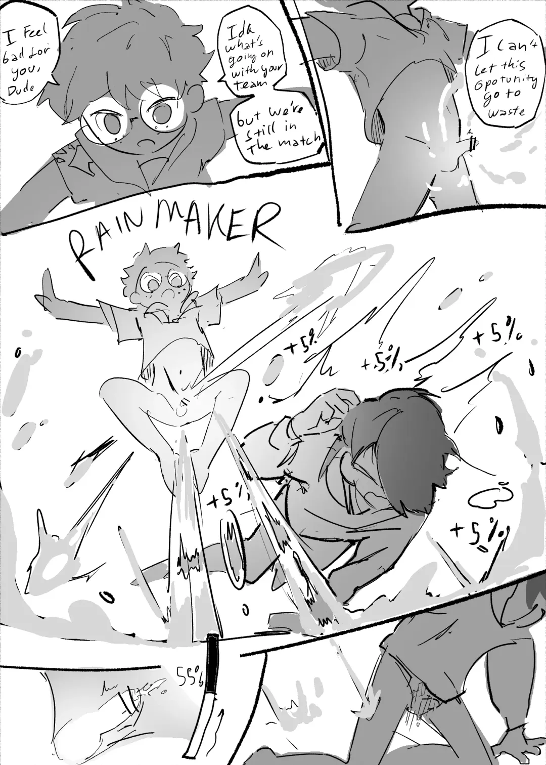 [Kenoru] Piss Battlers Fhentai - Page 10