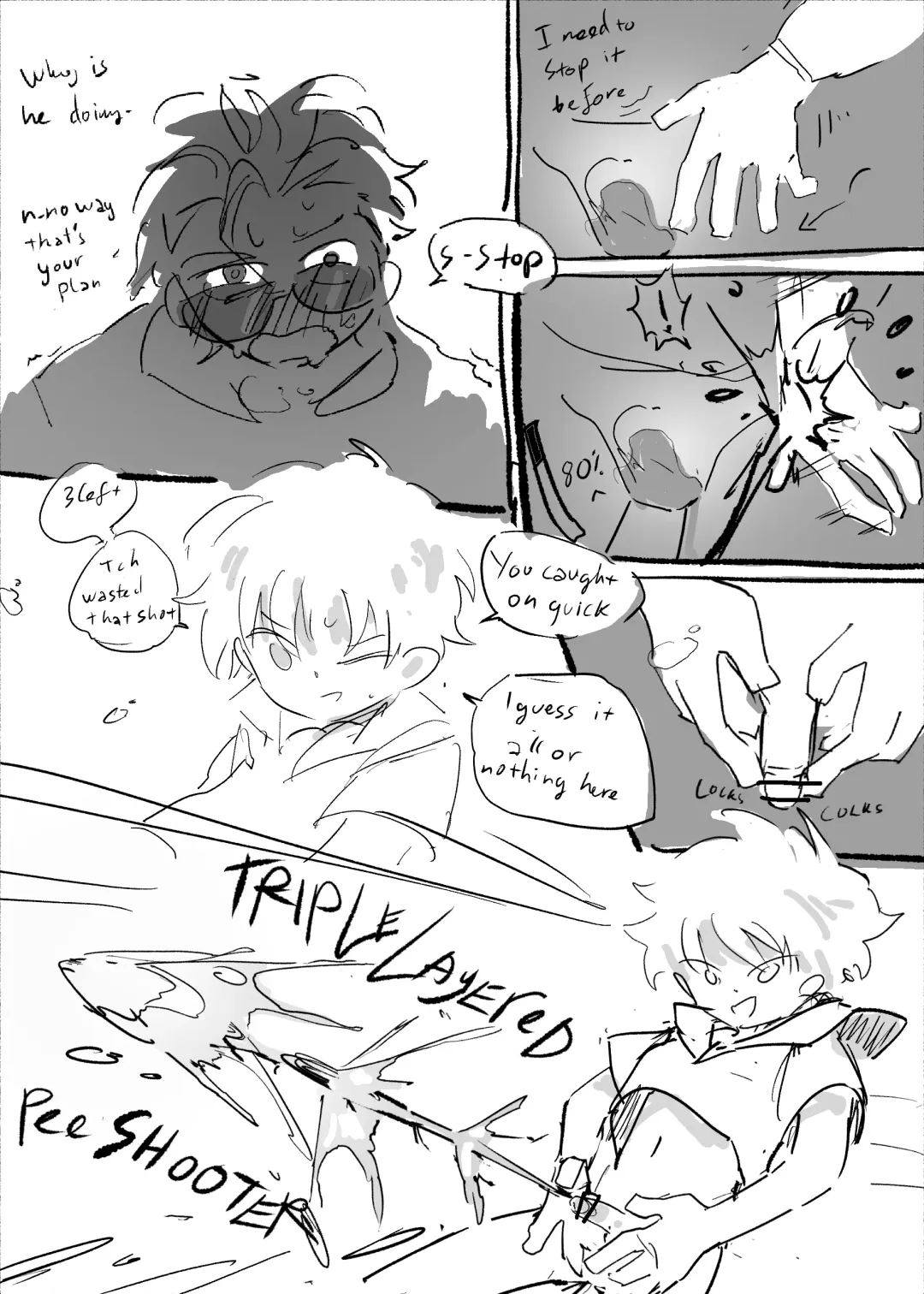 [Kenoru] Piss Battlers Fhentai - Page 16