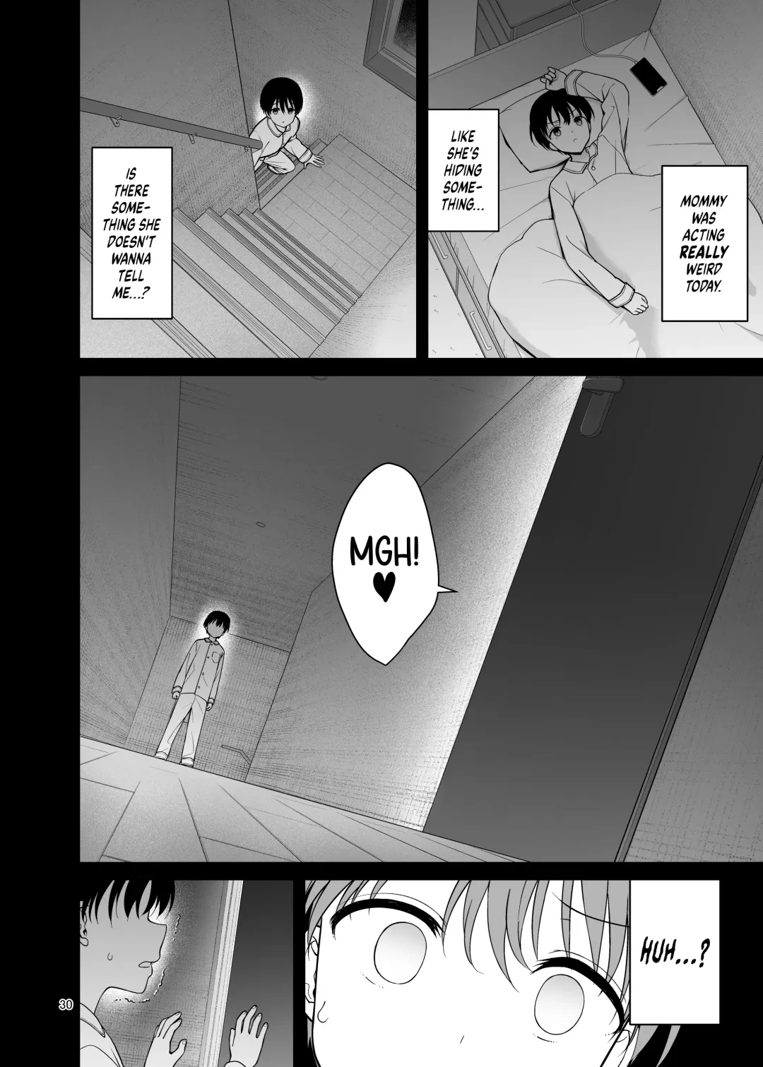 [Asahina Hikage] Boku no Mama wa Otouto no Mae de dake Dosukebe ni Naru | My Mom Turns Into a Slut for My Little Brother, and Him Alone Fhentai - Page 30