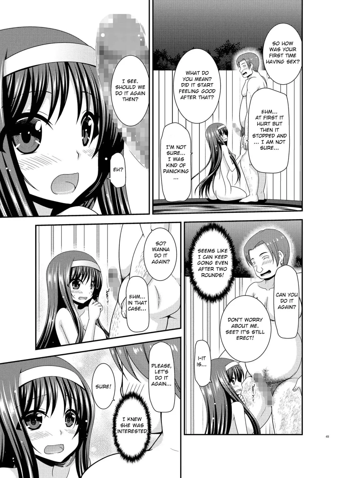 [Charu] Konyoku Rotenburo de Bishoujo Futari ni Are o Misete to Onegai Sareta Ato no Hanashi Fhentai - Page 48
