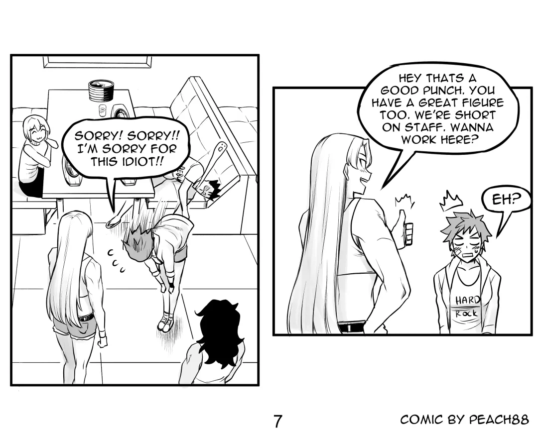 [Pcmaniac88 - Peach] Tomboy GF Fhentai - Page 15