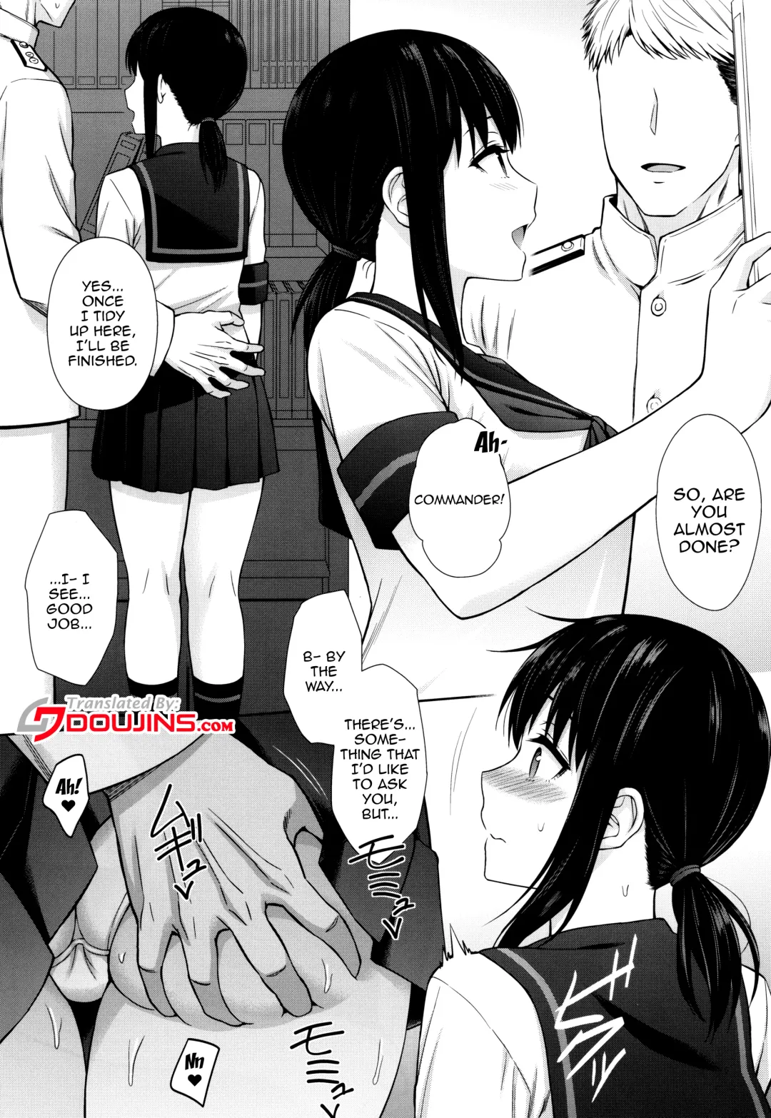 [Uron Rei] JC Kanmusu Fubuki-Chan ni Honki de Ninshin Shite Morau Hanashi. | Story About Seriously Impregnating Fubuki-chan, The JC Shipgirl Fhentai - Page 3