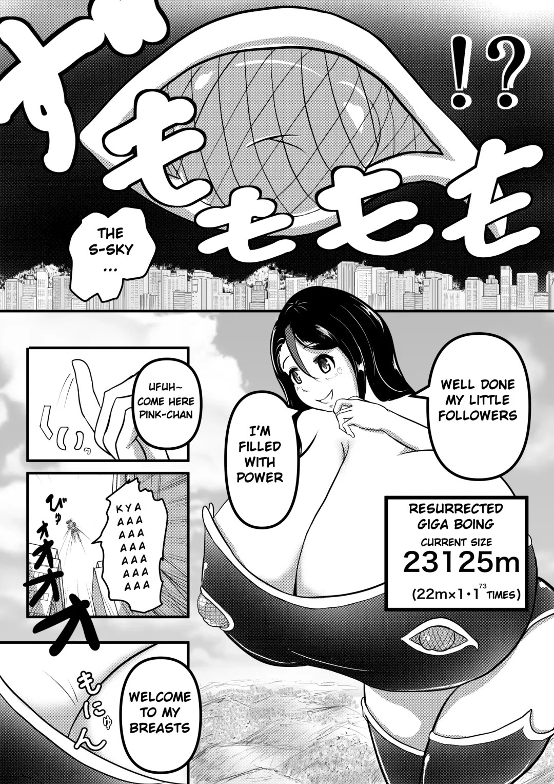 [Karuno Kamo] Ultra Pink vs Giga Boin if Version Fhentai - Page 2