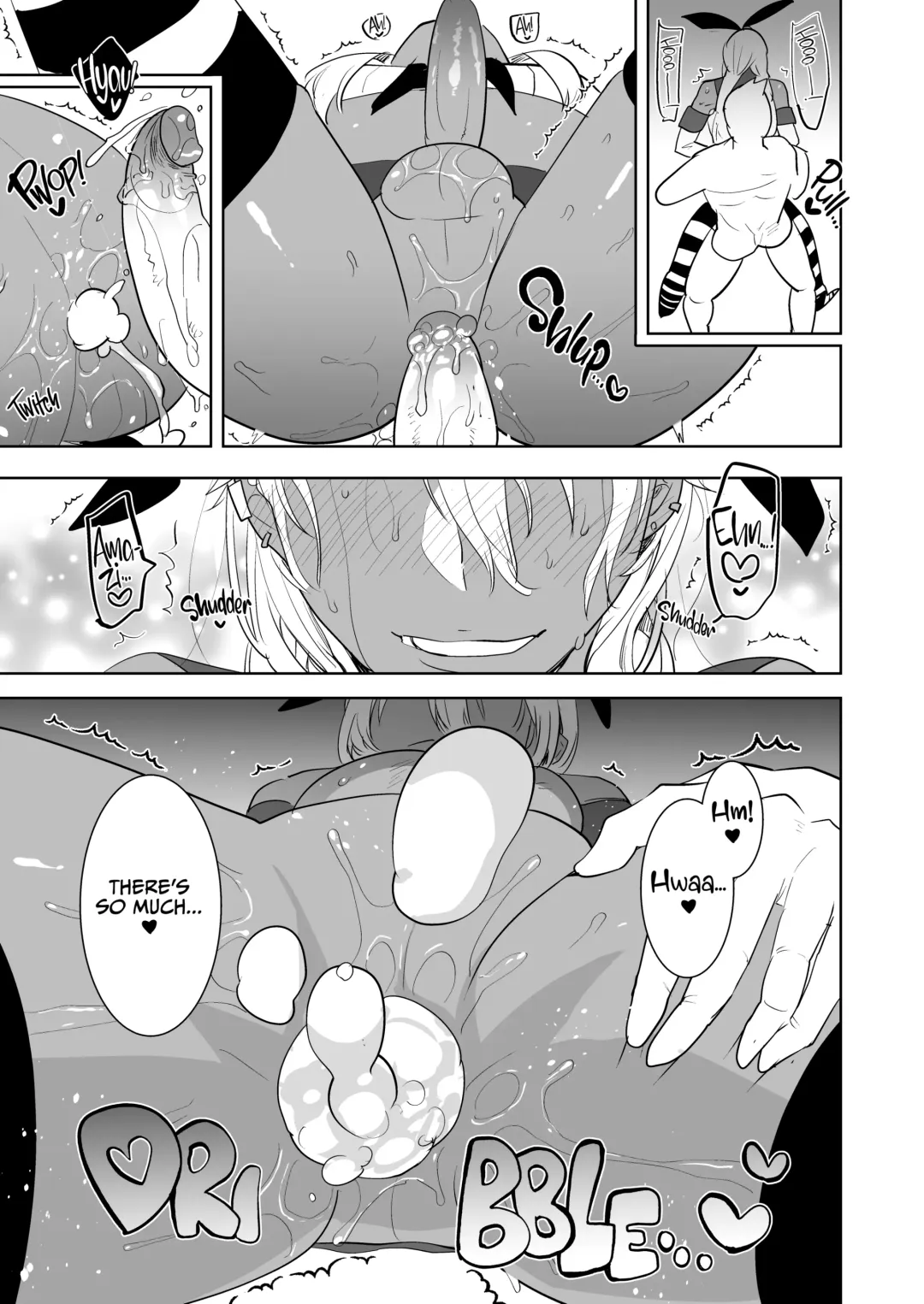 [Aimaitei Umami] Kasshoku Otokonoko DeliHeal no Erohon ~Yattekita Shimakaze-kun wa Daigaku no Charai Kouhai de――?! Hen | Tan Crossdressing Call Boy (decensored) Fhentai - Page 20