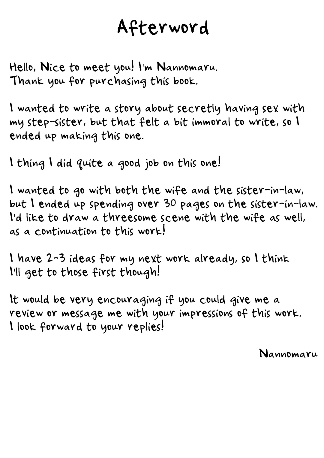 [Nannomaru] Ie ni Yattekita Gimai ga Erosugite Tsuma ni Kakurete Yarimakuri | My Sister-in-Law, Who is Visiting is Too Erotic, So I Fucked Her Without My Wife Knowing! Fhentai - Page 37