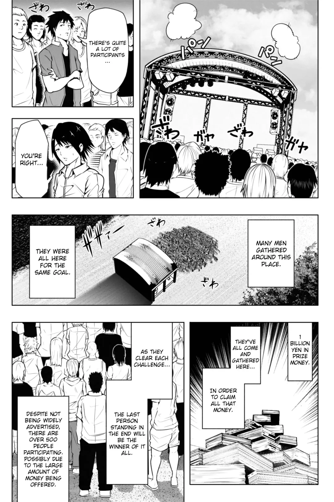 [Soryuu] Shukushou Ikinokori Taikai Ch.1-6 | Shrinking Survival Competition Ch.1-6 Fhentai.net - Page 1