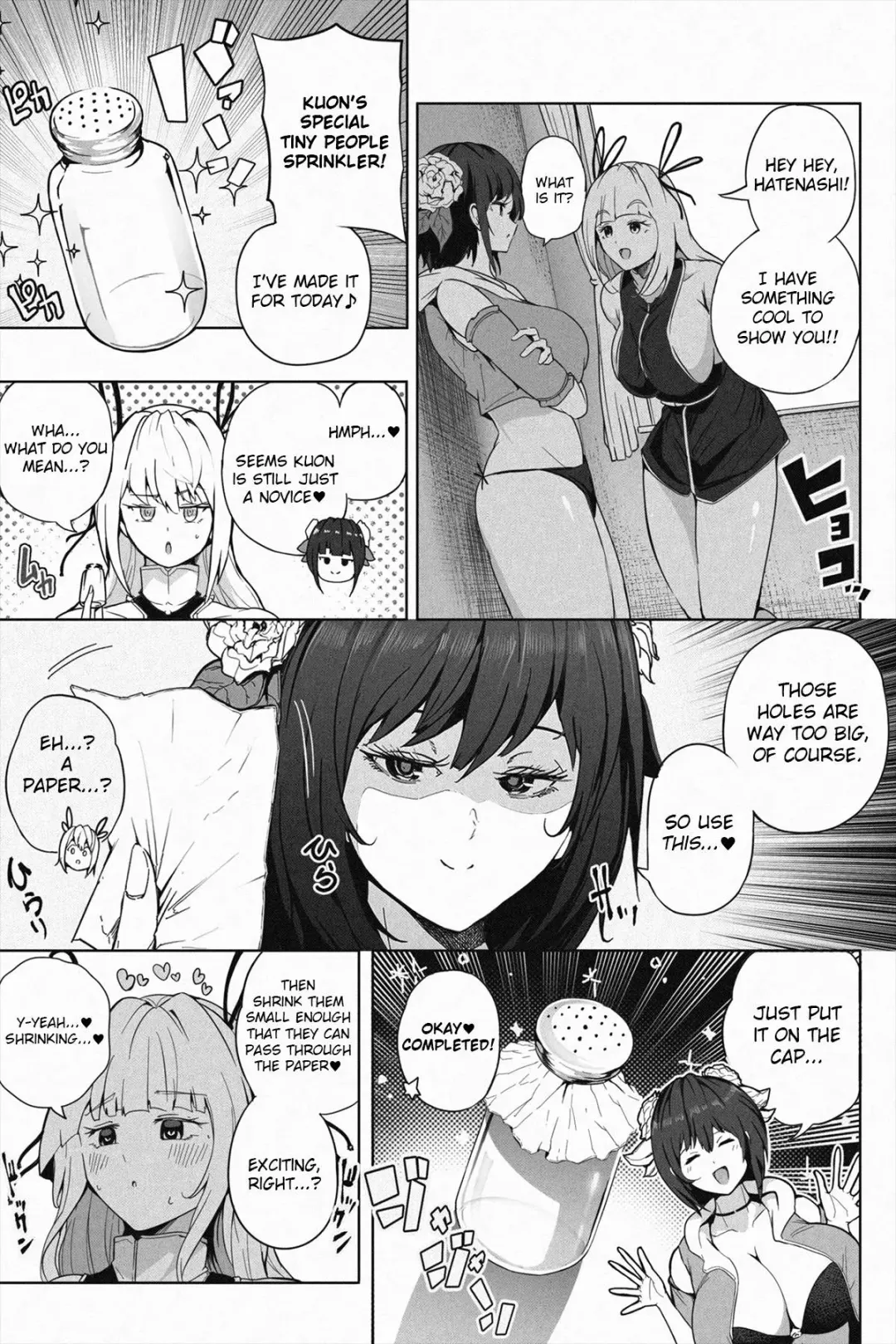 [Soryuu] Shukushou Ikinokori Taikai Ch.1-6 | Shrinking Survival Competition Ch.1-6 Fhentai.net - Page 109