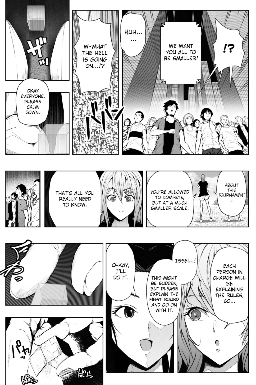 [Soryuu] Shukushou Ikinokori Taikai Ch.1-6 | Shrinking Survival Competition Ch.1-6 Fhentai.net - Page 4