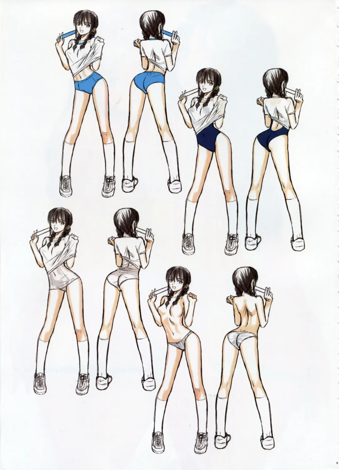 [Tony Taka] T2 ART WORKS Genga&Roughshuu Fhentai - Page 8