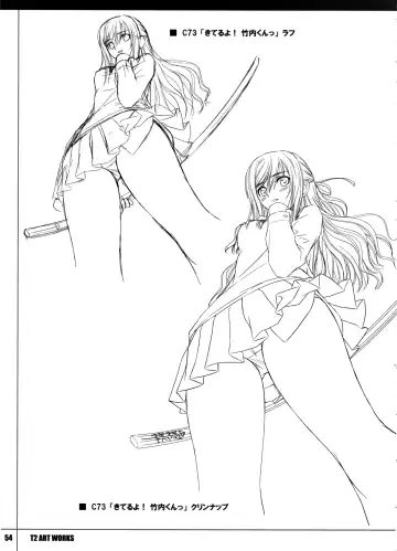 [Tony Taka] T2 ART WORKS Genga&Roughshuu Fhentai - Page 54