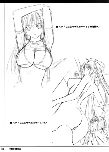 [Tony Taka] T2 ART WORKS Genga&Roughshuu Fhentai - Page 66
