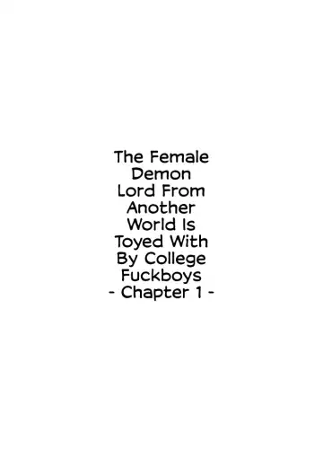 [Crimson] Isekai kara Yattekita Onna Maou-sama ga Charao no Daigakusei ni Yarareru Hanashi Fhentai - Page 8