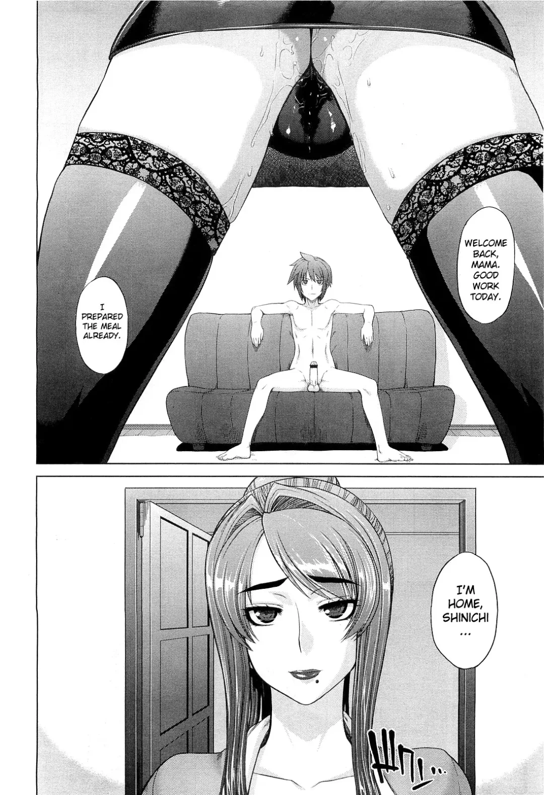 [Denki Shougun] Mama to Boku | Mama and I Fhentai - Page 6