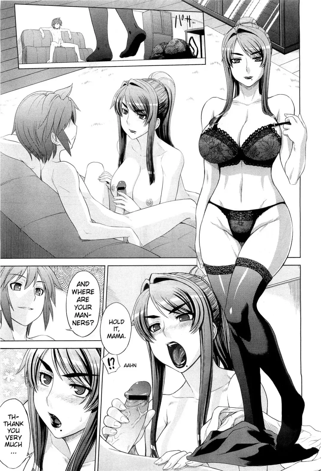 [Denki Shougun] Mama to Boku | Mama and I Fhentai - Page 7