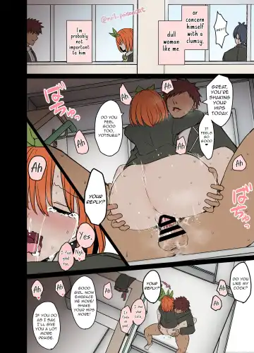 [Dokuneko Noil] Nakano Yotsuba ni Osake o Nomasete Warui Koto o Suru Hanashi | A story about Yotsuba Nakano drinking alcohol And the awful things that happend to her. Fhentai - Page 12