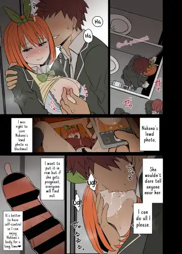 [Dokuneko Noil] Nakano Yotsuba ni Osake o Nomasete Warui Koto o Suru Hanashi | A story about Yotsuba Nakano drinking alcohol And the awful things that happend to her. Fhentai - Page 9