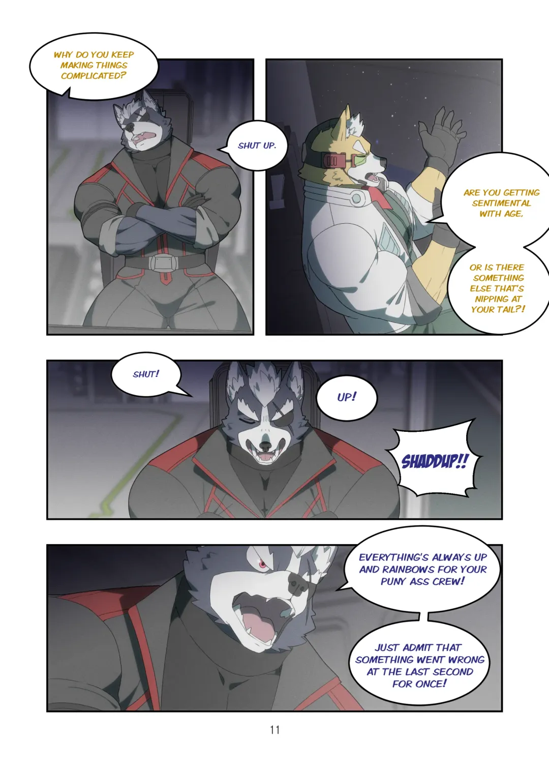 [Raccoon21] Chasing Game | Wolfox Fhentai - Page 11